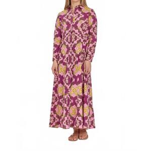NEW LIVRO classic shirt dress in pink